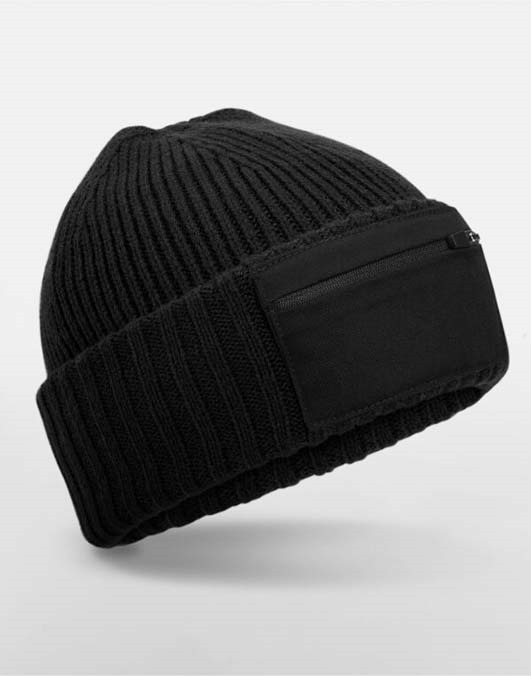 Zip Patch Beanie