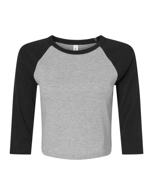 Women&#39;s Micro Rib 3/4 Raglan Tee