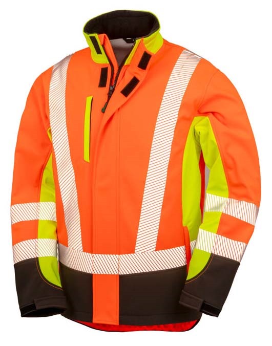 3-layer Printable 3-Tone Safety Softshell