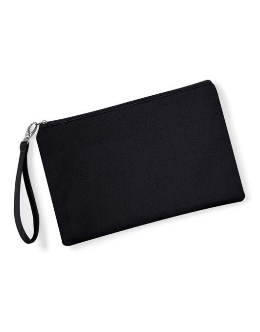 Canvas Wristlet Pouch