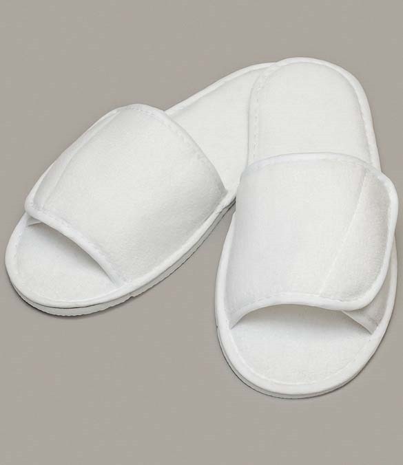 Towel City Open Toe Slippers